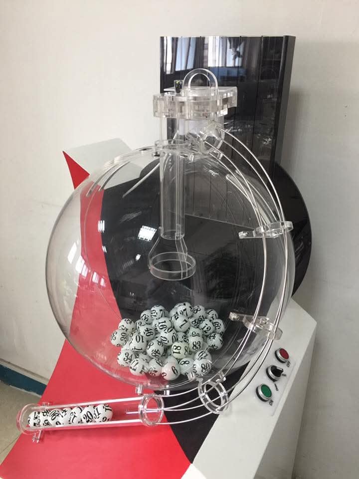 Electronic Bingo Keno Game Machine, 49/75/80/90 Balls Lottery Drawing Machine, 1D‑Display Lucky Number Generator for Party, Club, Bingo Night