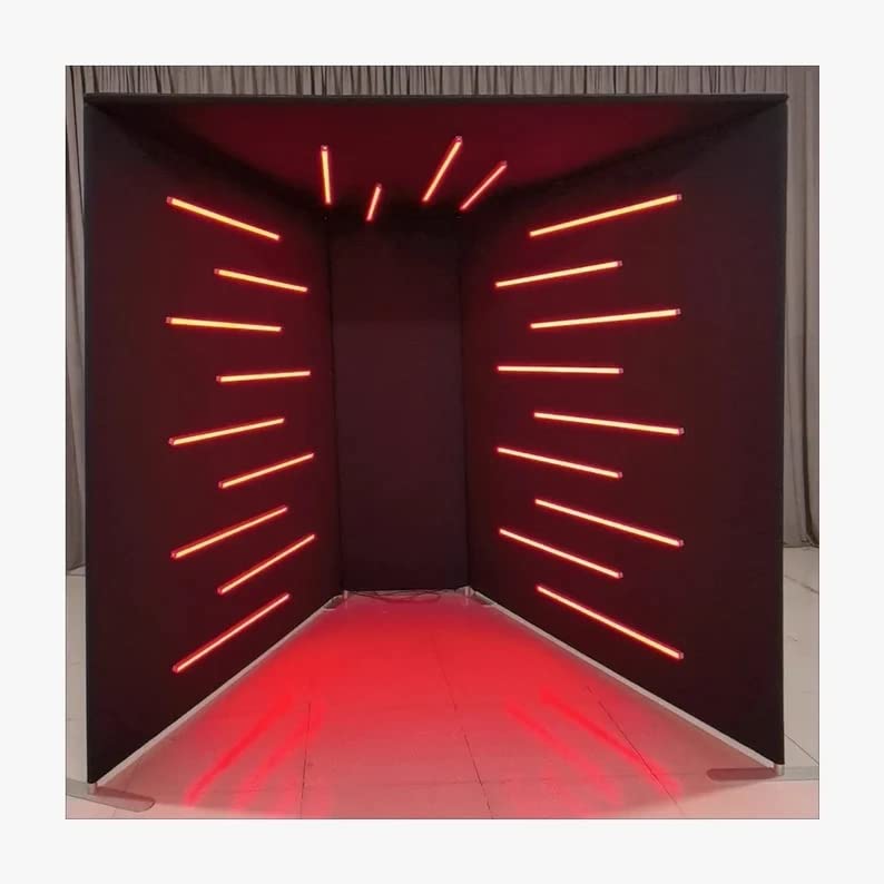 ROOMEDAL 360 Photo Booth Backdrop Enclosure, Customized Logo