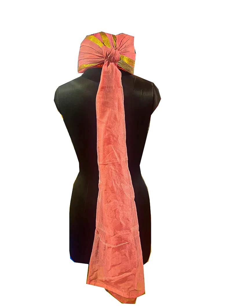 Indian Mens Chanderi Silk Turban for Men, Wedding Royal Maharaja Turban, Exclusive Safa for Wedding