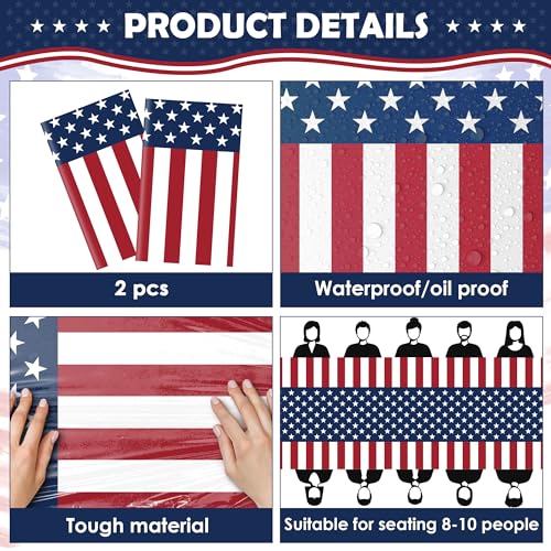 OHOME Plastic Table Cloth Disposable