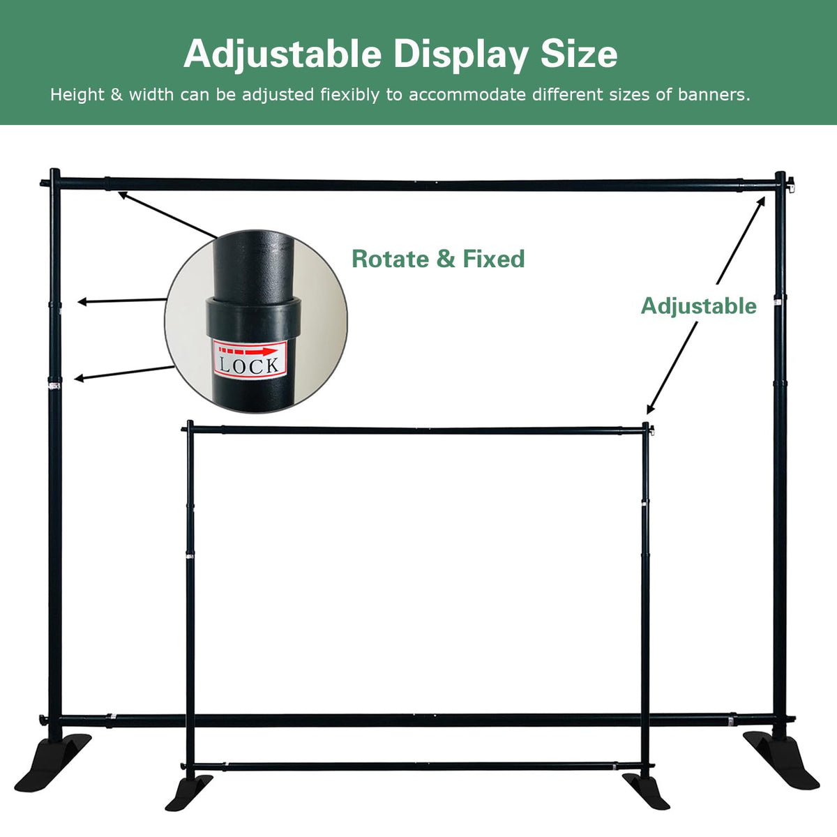 Custom Backdrop with Stand