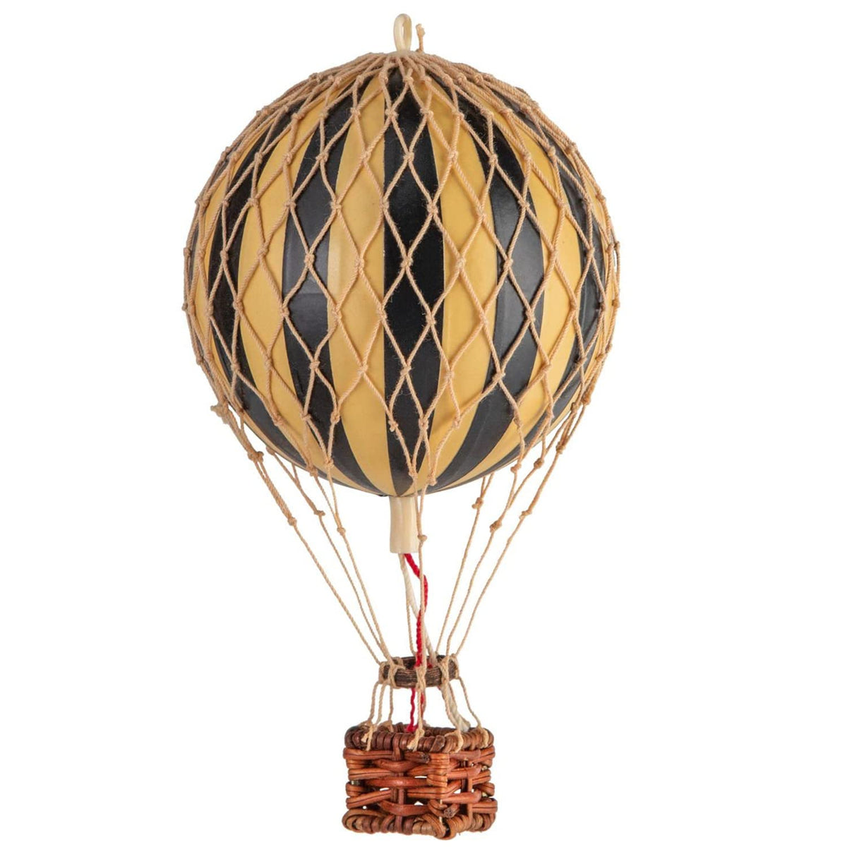 Authentic Models, Floating The Skies Air Balloon, Hanging Home Decor - Historic Hot Air Balloon Model for Home Decor, Detailed Vintage Decorations to Hang from Ceiling