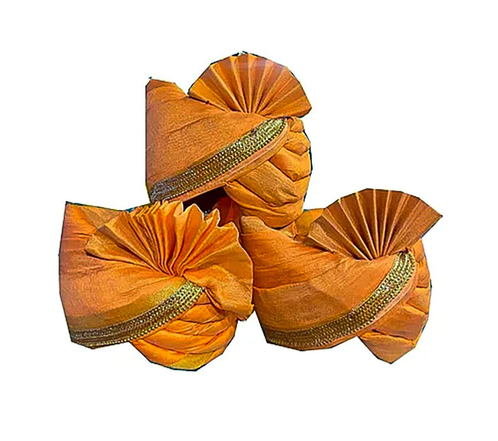 Indian Mens Chanderi Silk Turban for Men, Wedding Royal Maharaja Turban, Exclusive Safa for Wedding