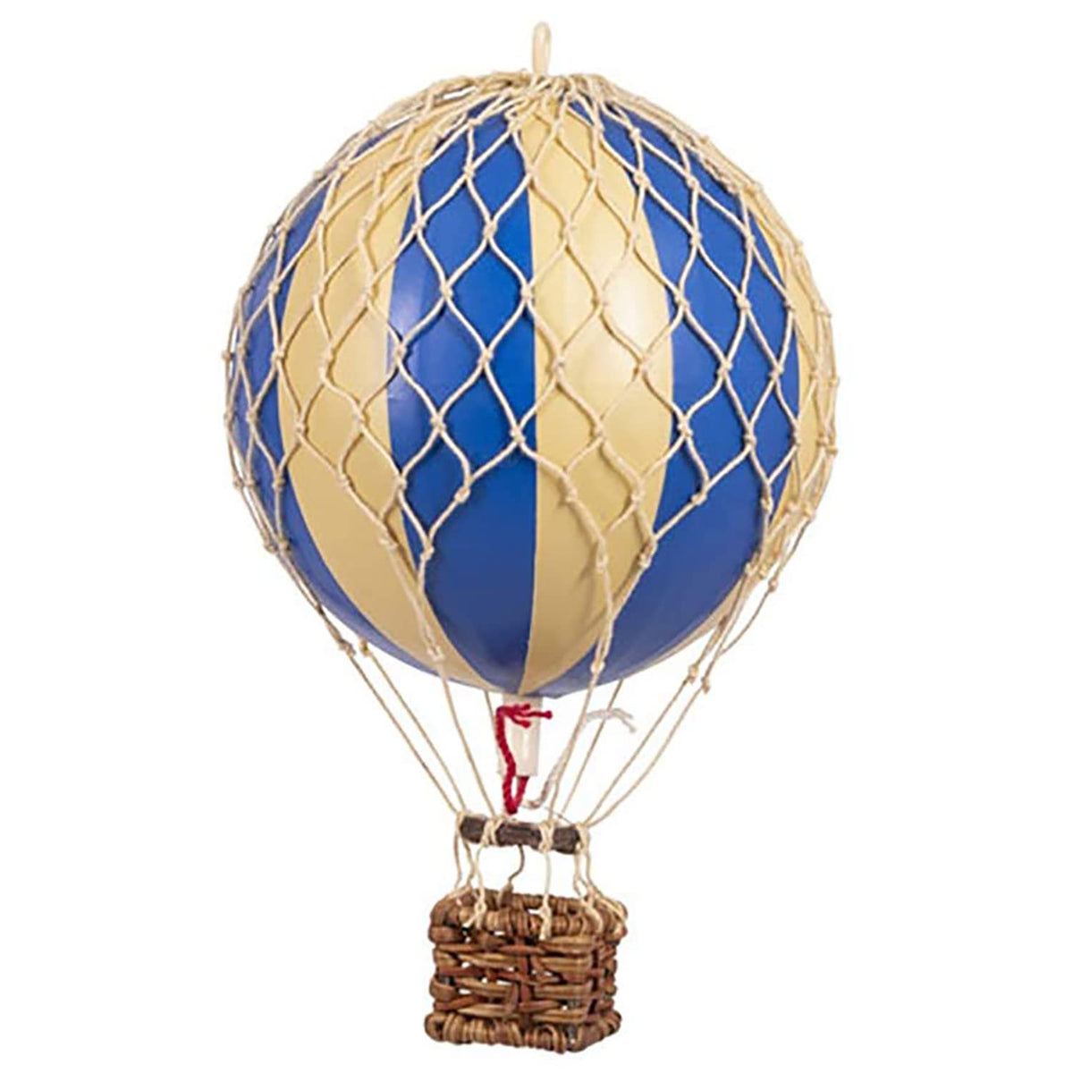 Authentic Models, Floating The Skies Air Balloon, Hanging Home Decor - Historic Hot Air Balloon Model for Home Decor, Detailed Vintage Decorations to Hang from Ceiling