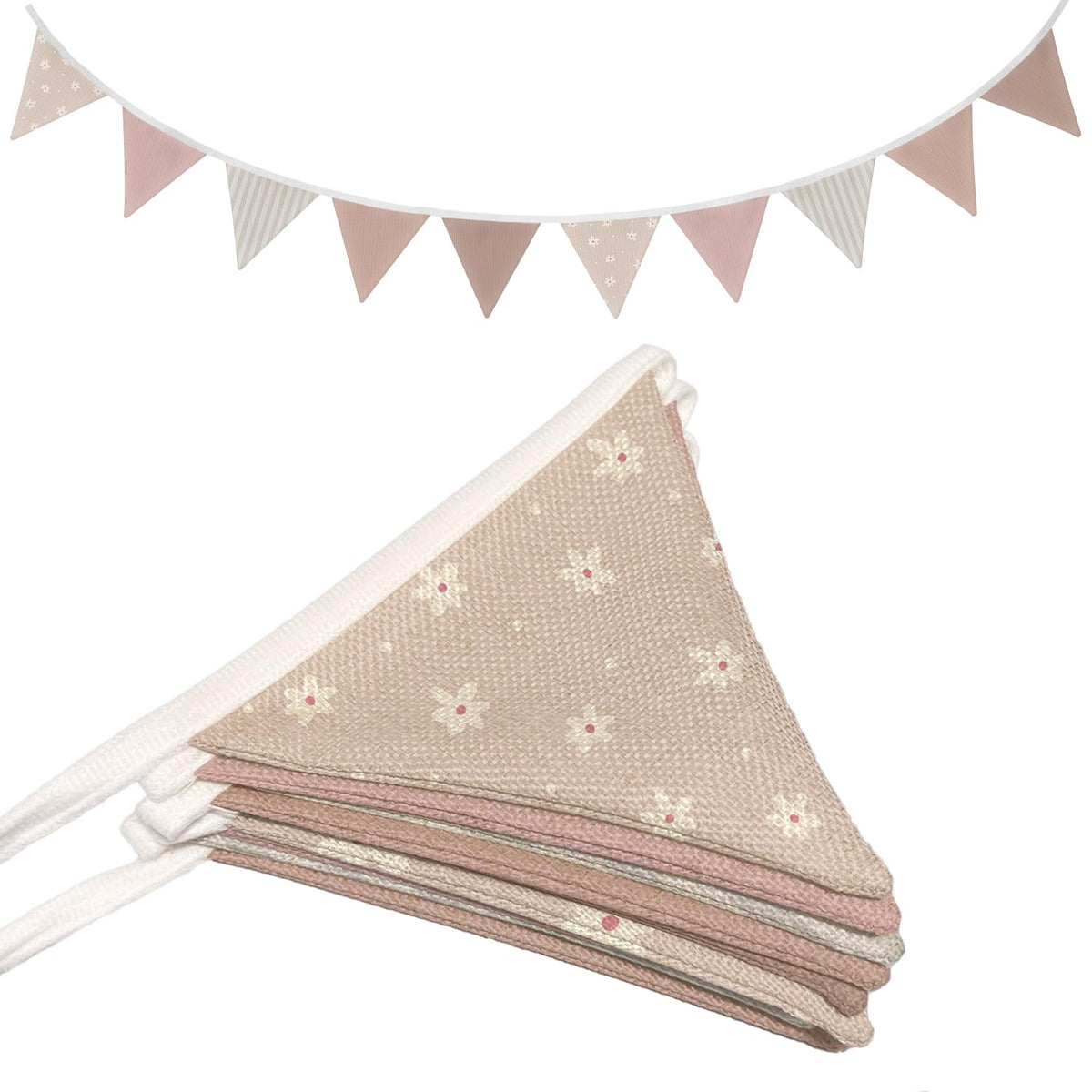 Wheatwin Playroom Decor Pennant Banner Flags 5.5Ft, Nursery Baby Girls Boys Banner Toddler Room Decor for Kids Bed Baby Shower Birthday Party