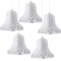 WILLBOND Paper Wedding Bells Hanging Honeycomb 12 Inch
