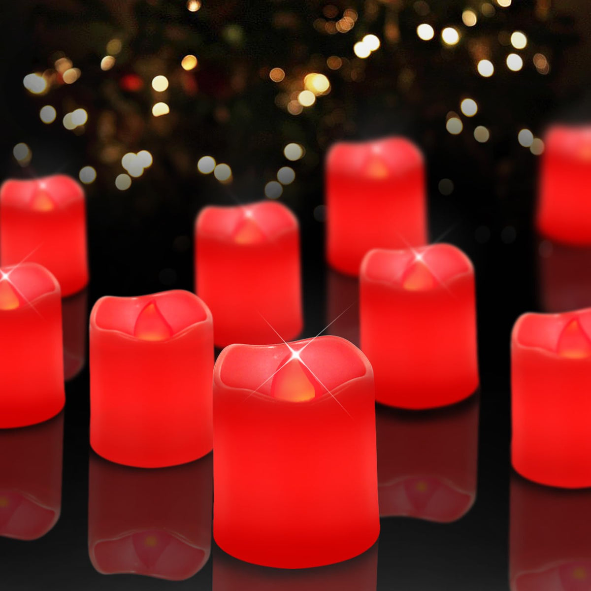 SHYMERY Flameless Votive Candles