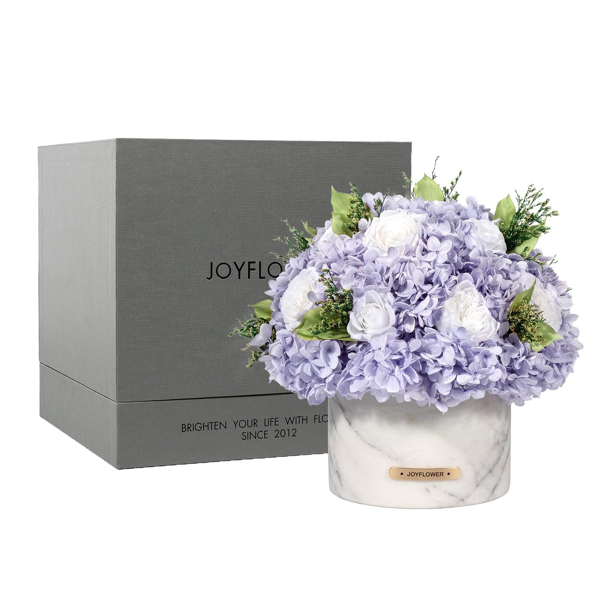 JoyFlower HDS & XXM Preserved Flowers Vase