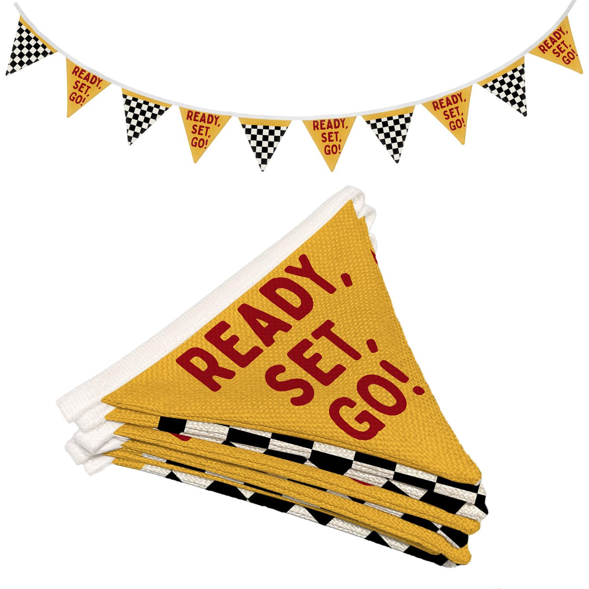 Wheatwin Playroom Decor Pennant Banner Flags 5.5Ft, Nursery Baby Girls Boys Banner Toddler Room Decor for Kids Bed Baby Shower Birthday Party