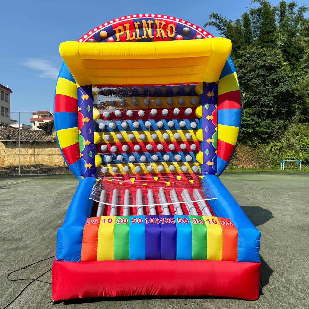 Giant Interactive Game Inflatable Prize Drop Board Towering Inflatable Board with Blower&Balls for Carnival Tradeshow Party Community Festival