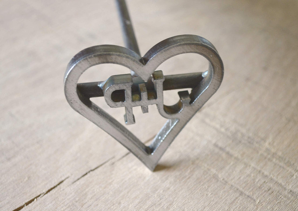 Wedding Brander, Heart Brander with Initials, Custom Brander, Branding Ceremony