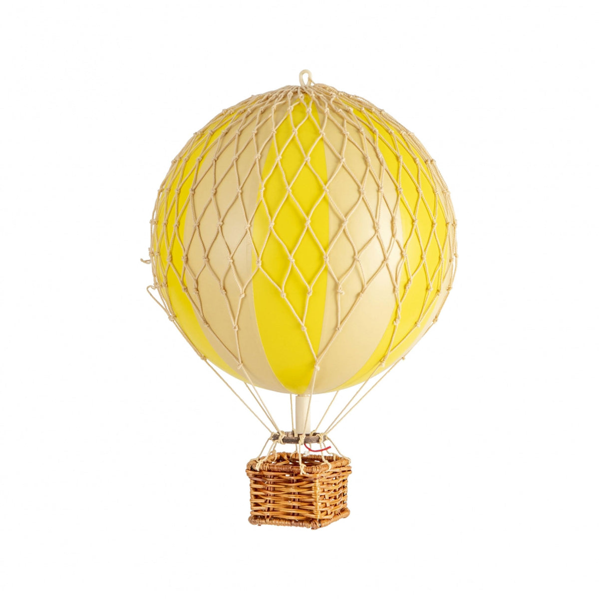 Authentic Models, Floating The Skies Air Balloon, Hanging Home Decor - Historic Hot Air Balloon Model for Home Decor, Detailed Vintage Decorations to Hang from Ceiling