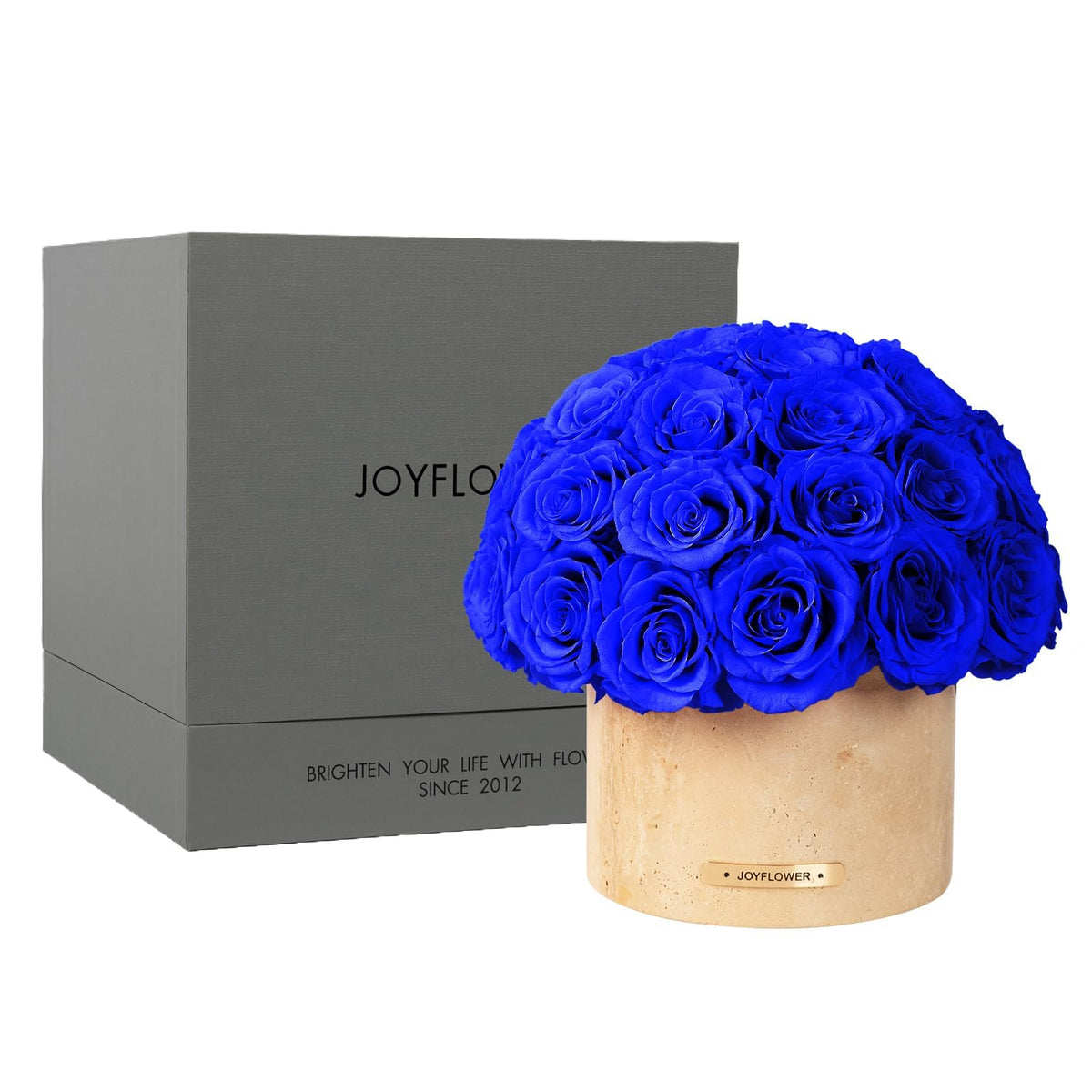 JoyFlower HDS & XXM Preserved Flowers Vase
