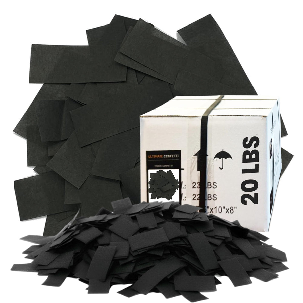Ultimate Confetti Rectangular Bulk Tissue Paper Confettis