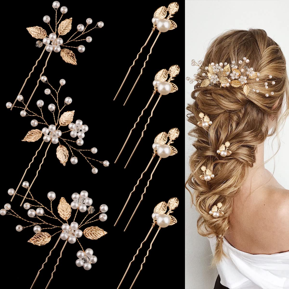 7 Pieces Wedding Hair Pins