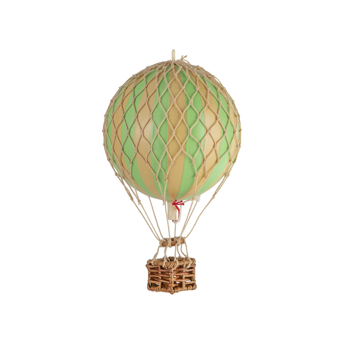 Authentic Models, Floating The Skies Air Balloon, Hanging Home Decor - Historic Hot Air Balloon Model for Home Decor, Detailed Vintage Decorations to Hang from Ceiling