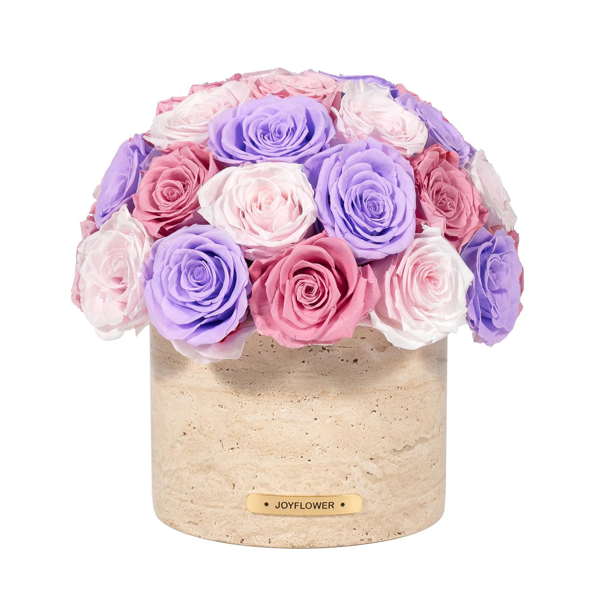 JoyFlower HDS & XXM Preserved Flowers Vase