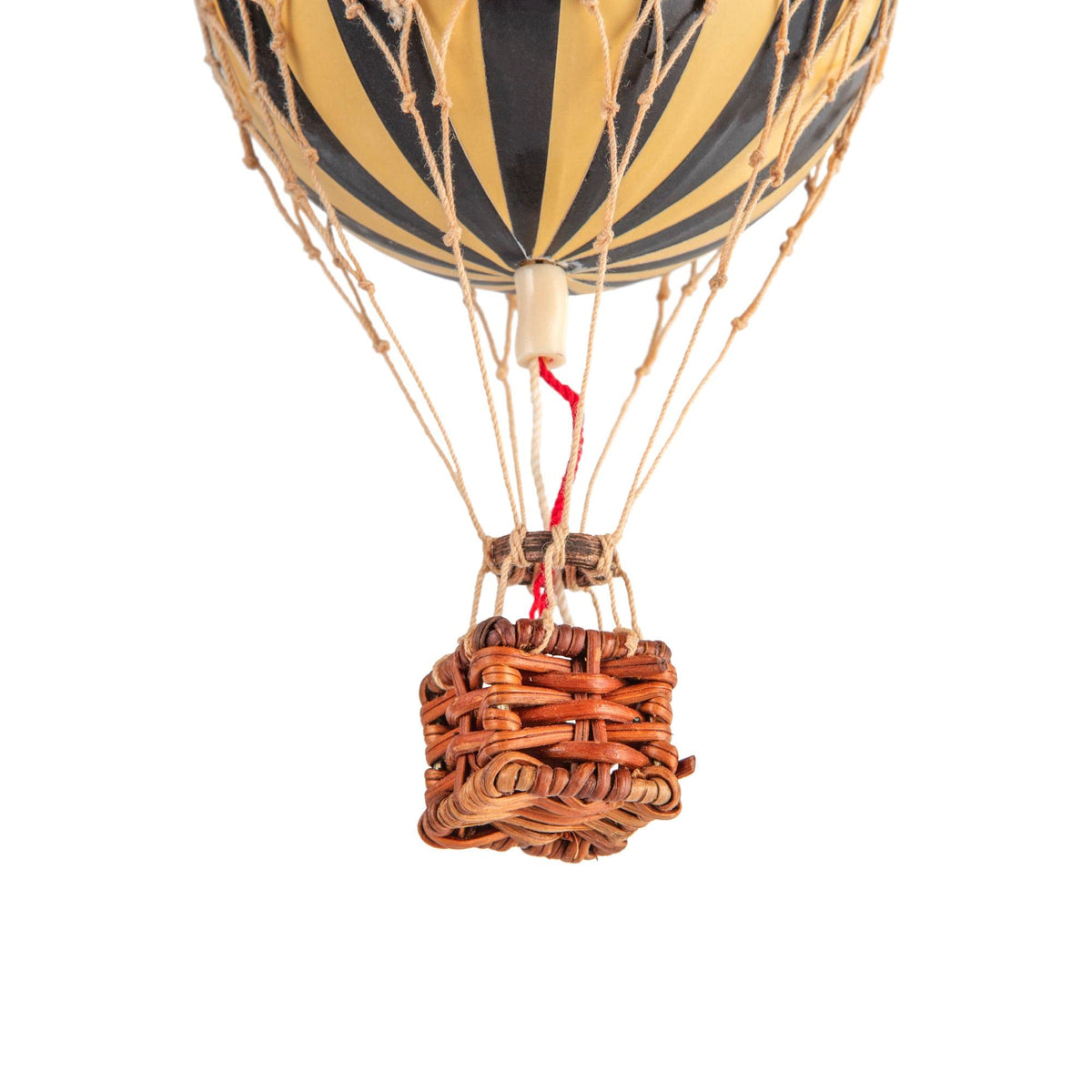 Authentic Models, Floating The Skies Air Balloon, Hanging Home Decor - Historic Hot Air Balloon Model for Home Decor, Detailed Vintage Decorations to Hang from Ceiling
