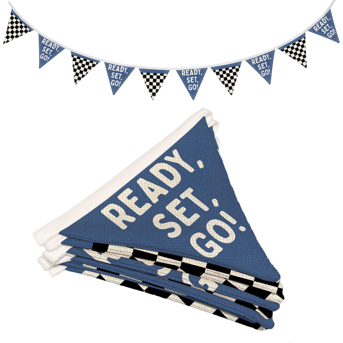 Wheatwin Playroom Decor Pennant Banner Flags 5.5Ft, Nursery Baby Girls Boys Banner Toddler Room Decor for Kids Bed Baby Shower Birthday Party