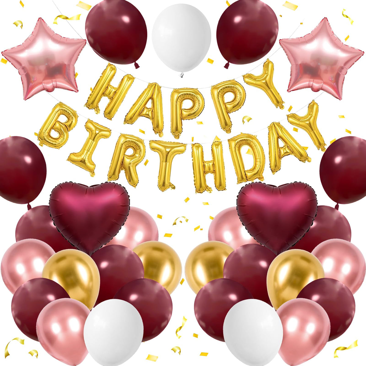 Happy Birthday Party Decorations Happy Birthday Banner Birthday Party Supplies