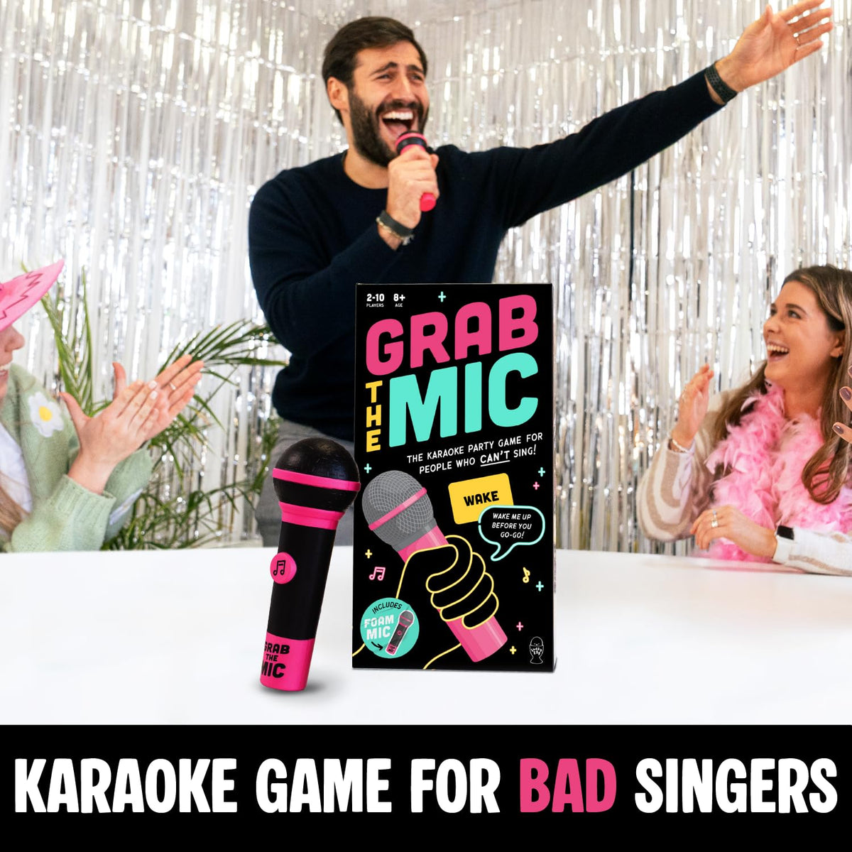 Lucky Egg Grab the Mic Karaoke Game