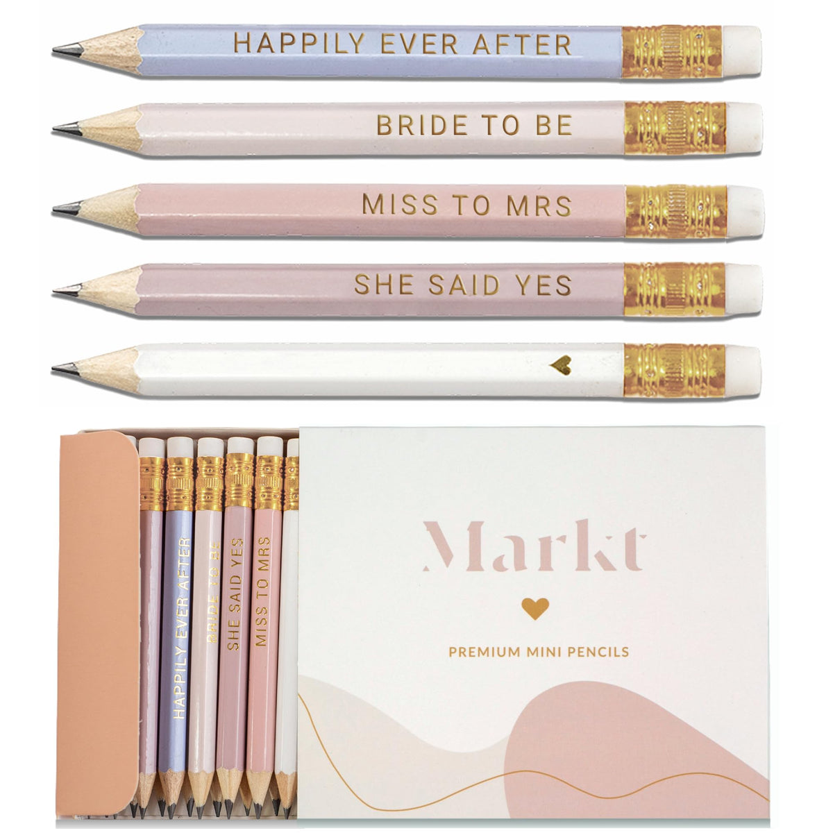 Markt Bridal Shower Pencils