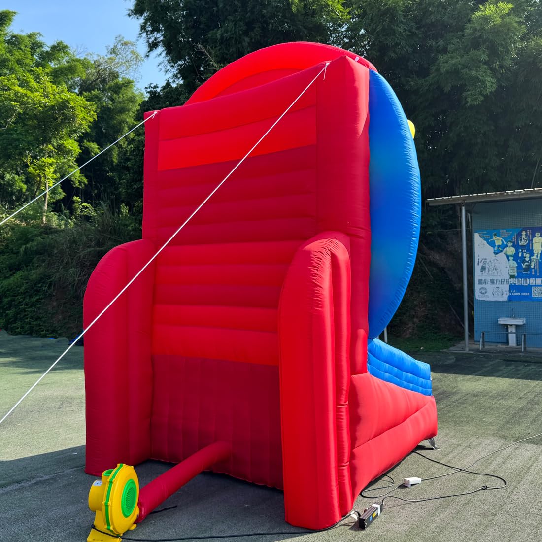 Giant Interactive Game Inflatable Prize Drop Board Towering Inflatable Board with Blower&Balls for Carnival Tradeshow Party Community Festival
