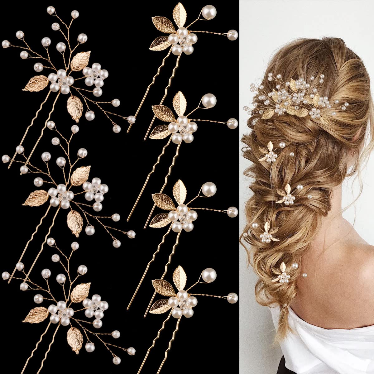 7 Pieces Wedding Hair Pins