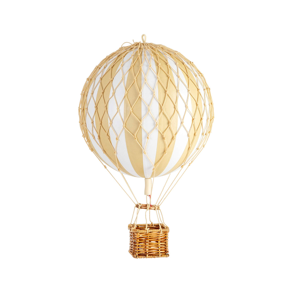 Authentic Models, Floating The Skies Air Balloon, Hanging Home Decor - Historic Hot Air Balloon Model for Home Decor, Detailed Vintage Decorations to Hang from Ceiling