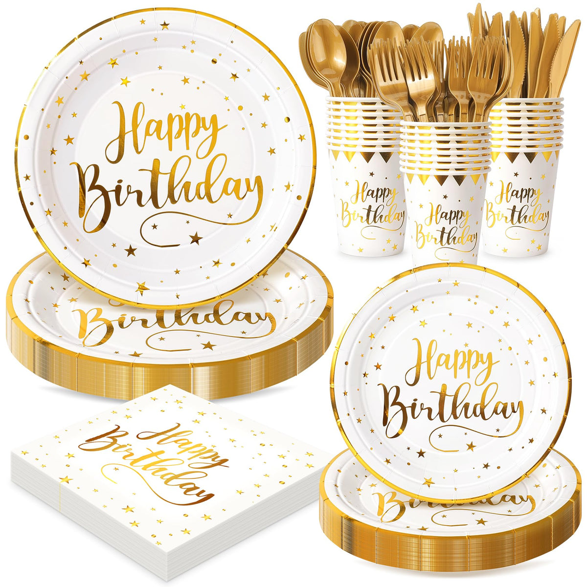 Fighting to Achieve Birthday Party Supplies with Disposable Tableware Set for Party Decorations