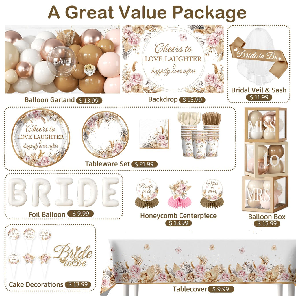 bridal shower decorations