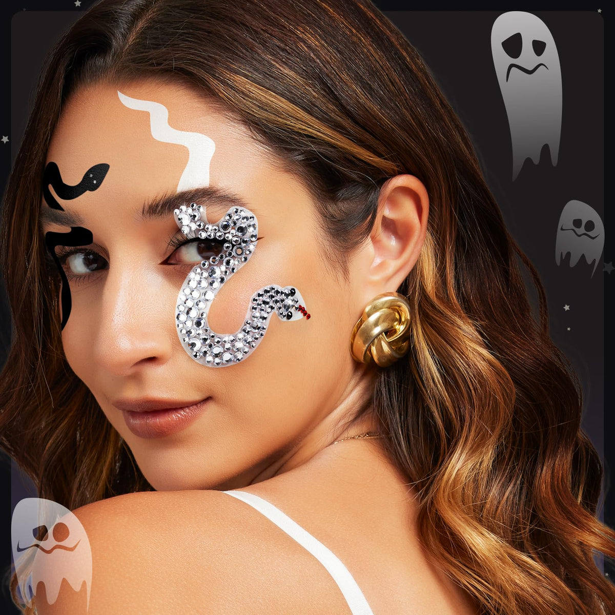 Face Gems and Face Jewels for Festivals, Raves & Parties