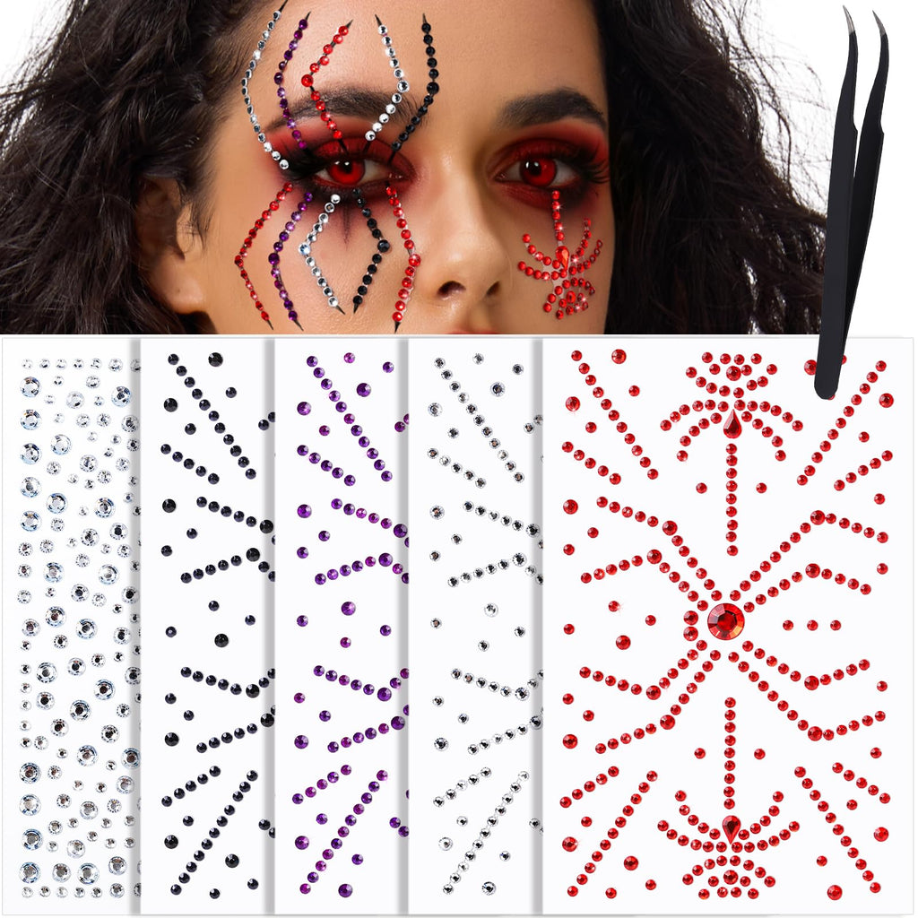 Face Gems and Face Jewels for Festivals, Raves & Parties