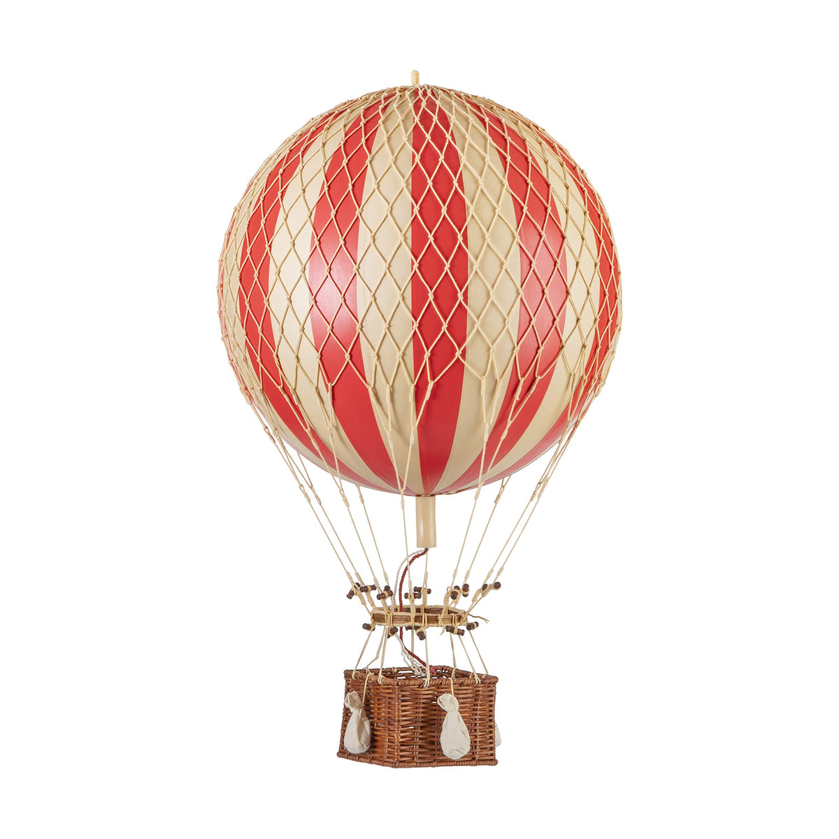 Authentic Models, Floating The Skies Air Balloon, Hanging Home Decor - Historic Hot Air Balloon Model for Home Decor, Detailed Vintage Decorations to Hang from Ceiling