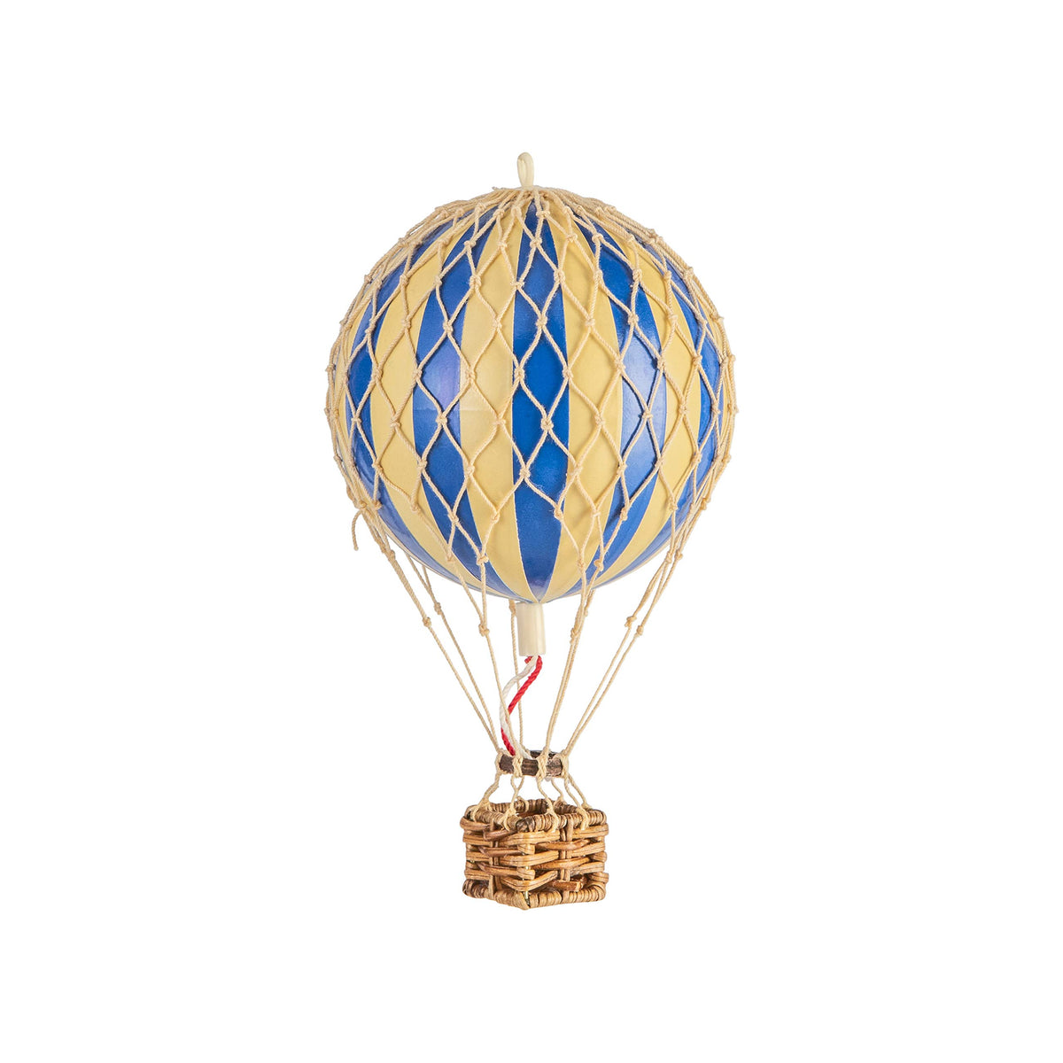 Authentic Models, Floating The Skies Air Balloon, Hanging Home Decor - Historic Hot Air Balloon Model for Home Decor, Detailed Vintage Decorations to Hang from Ceiling