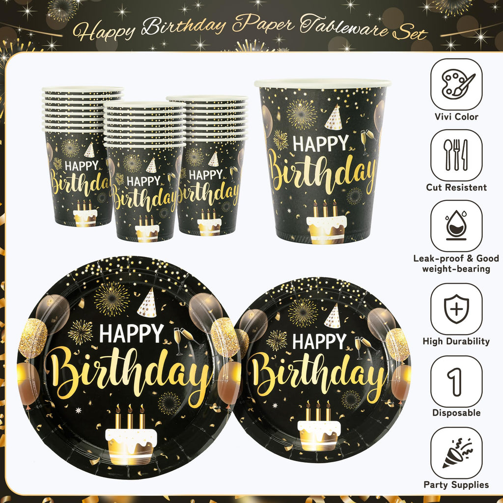 Fighting to Achieve Birthday Party Supplies with Disposable Tableware Set for Party Decorations