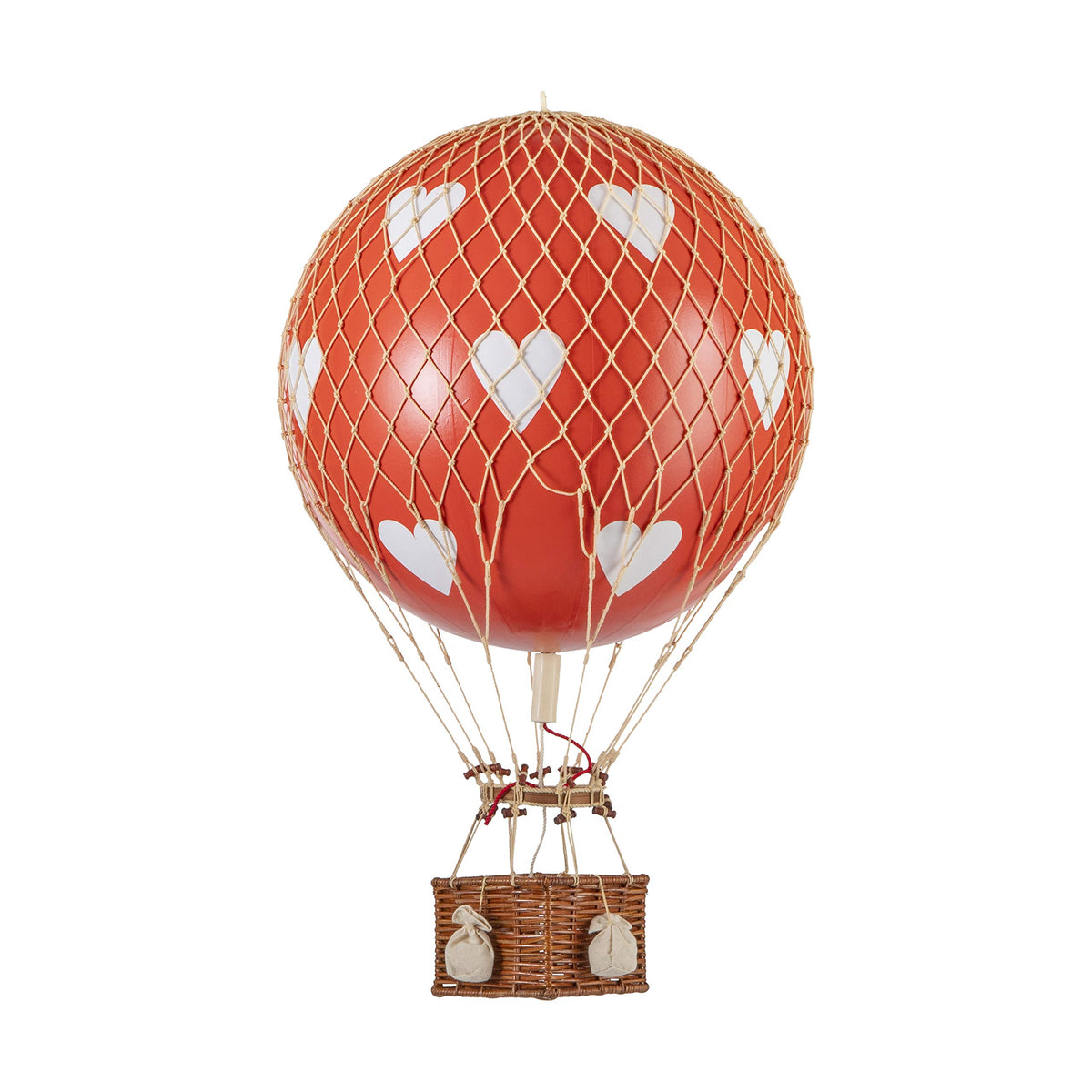 Authentic Models, Floating The Skies Air Balloon, Hanging Home Decor - Historic Hot Air Balloon Model for Home Decor, Detailed Vintage Decorations to Hang from Ceiling