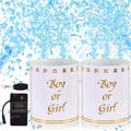 Giant Gender Reveal Electronic Cannon Barrel; Ideal for large Outdoor Gender Reveal Parties; Safe and Eco-friendly ; 2-piece Set