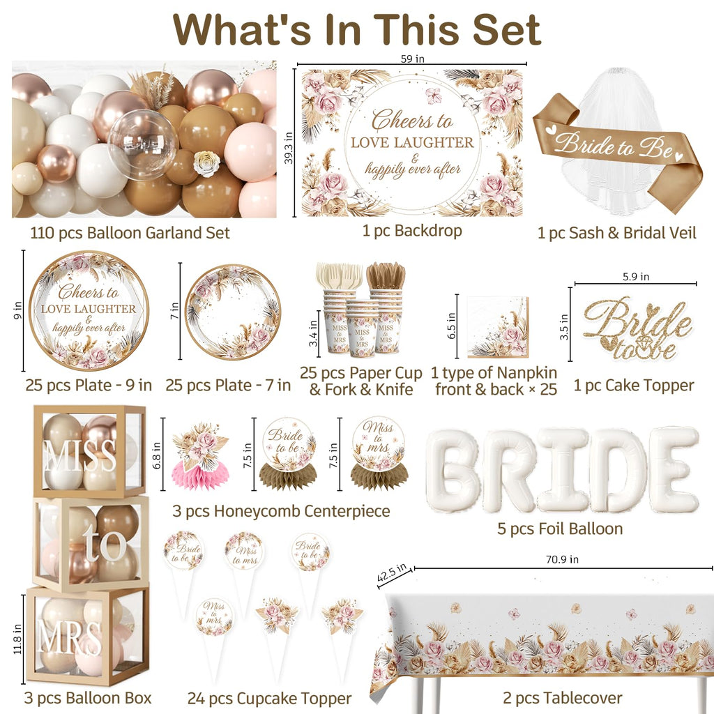 bridal shower decorations
