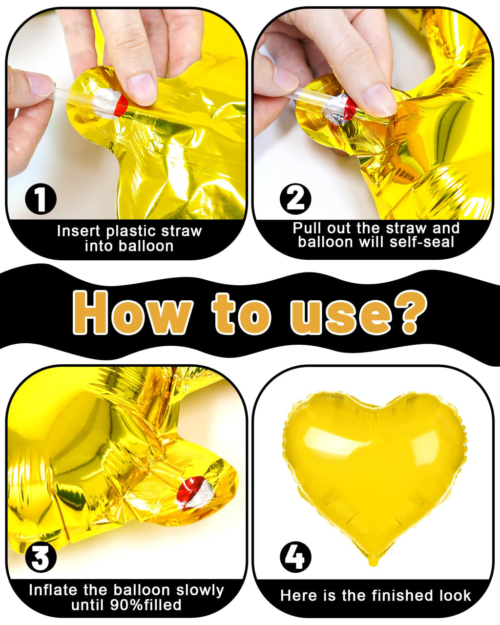 Happy Birthday Party Decorations with Banner Balloons for Women