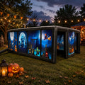 Inflatable Haunted House Maze 20x13x7FT Halloween Decor