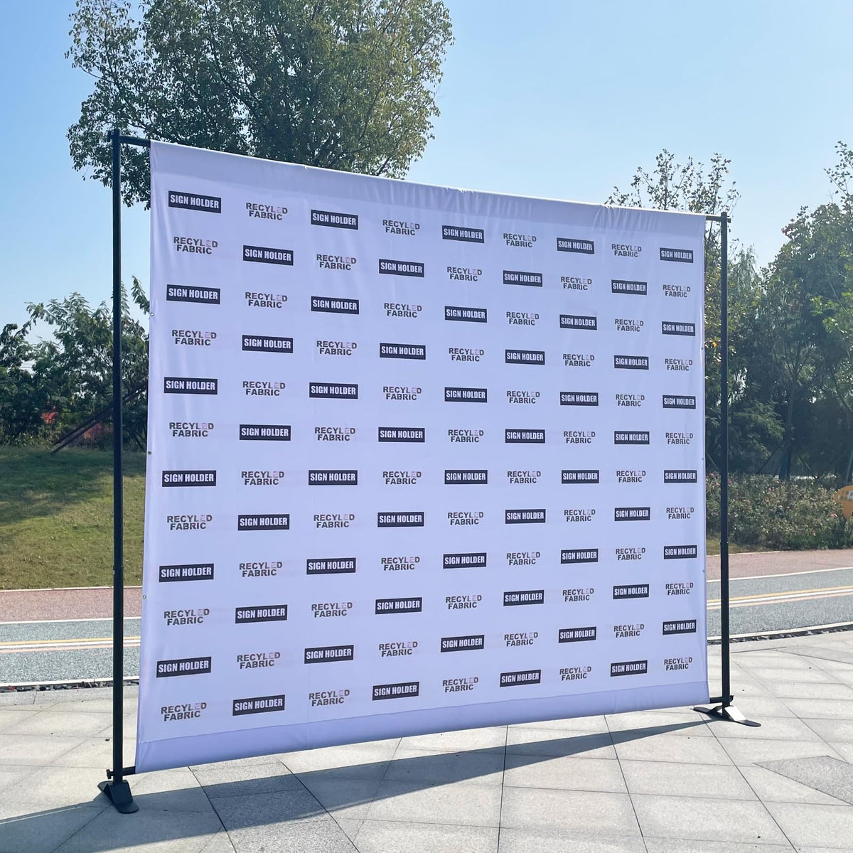 Custom Backdrop with Stand