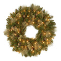 Generic Wall Hanging Holiday Wreath Accessories with LED Lights Operated Christmas Party Supplies for New Year Decoration Christmas Party