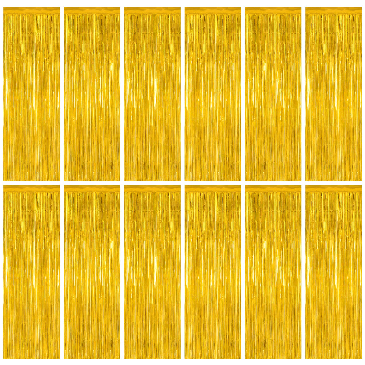 Colorful Foil Fringe Curtain Backdrop for Birthday Photo Booths