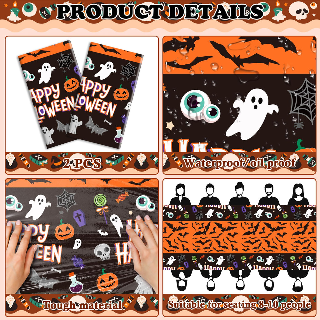 OHOME Plastic Table Cloths for Parties