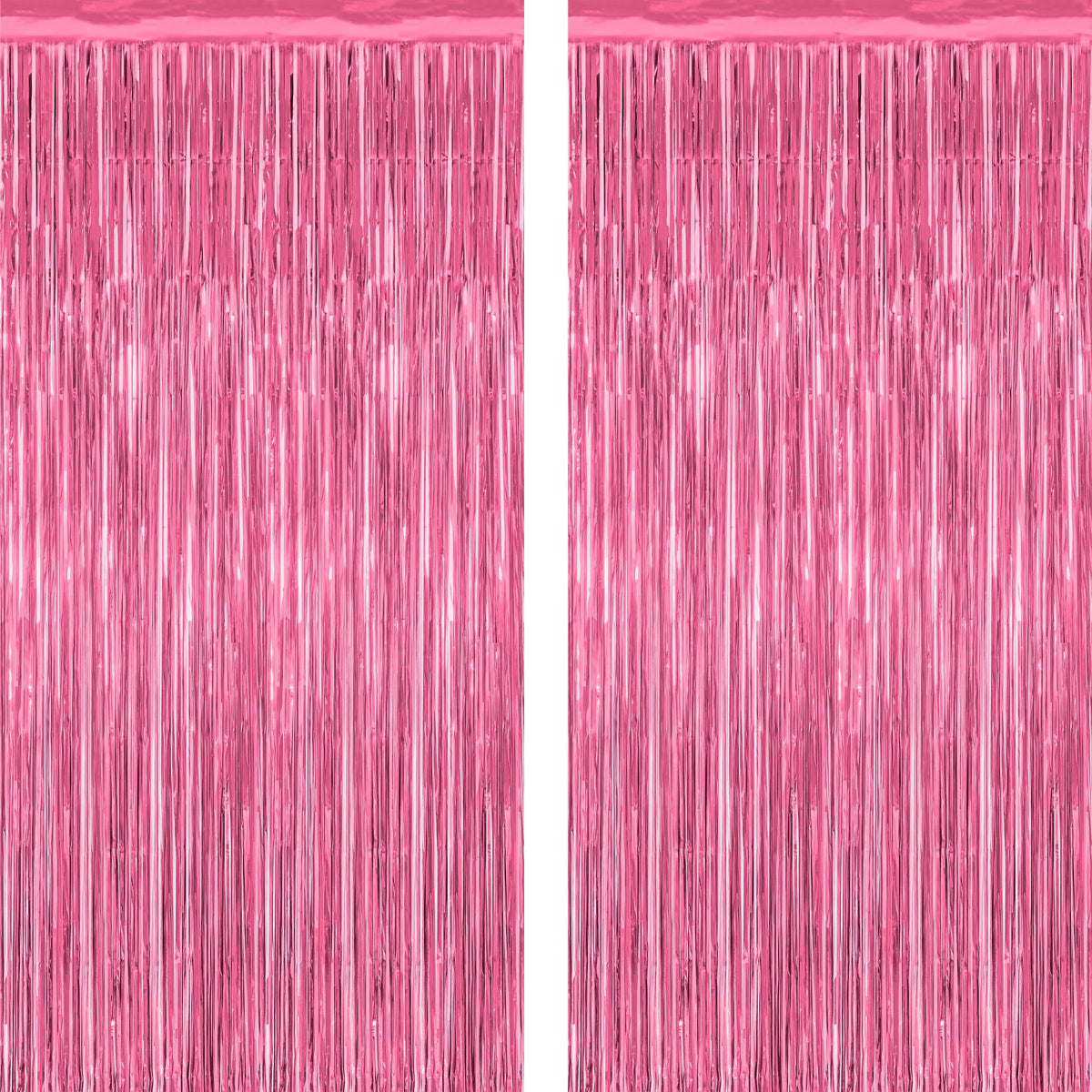 Colorful Foil Fringe Curtain Backdrop for Birthday Photo Booths