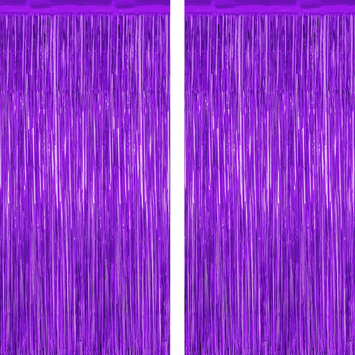 Colorful Foil Fringe Curtain Backdrop for Birthday Photo Booths